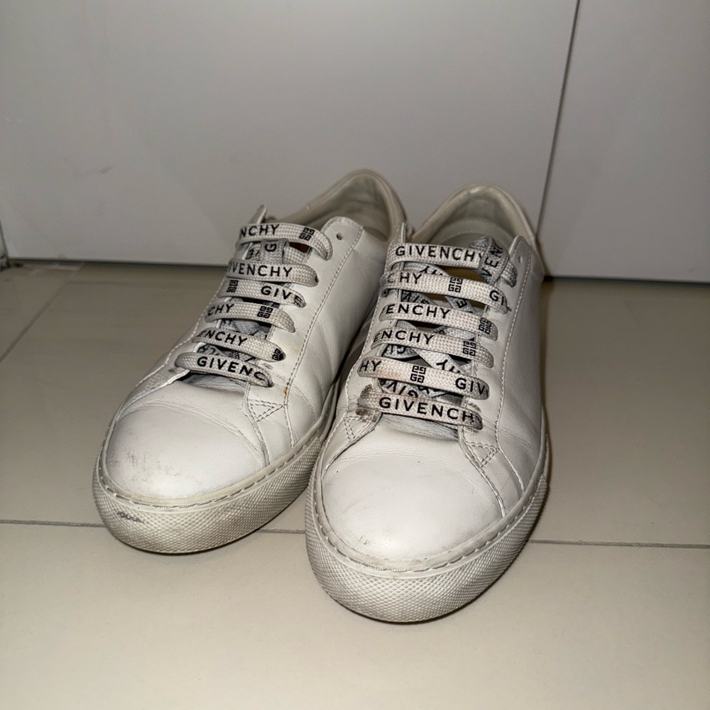 Givenchy White Logo Sneakers